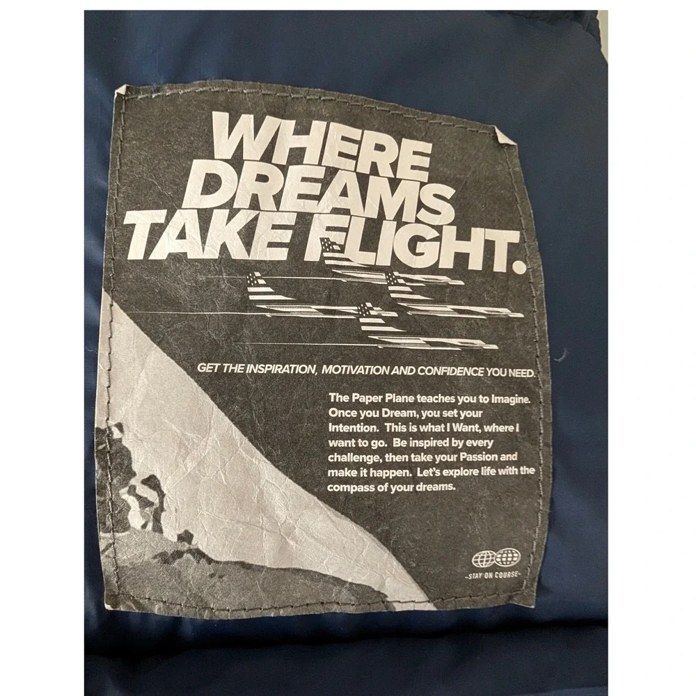 Paper Planes Puffer Coat Men‎ 2X Oversized Streetwear Skater